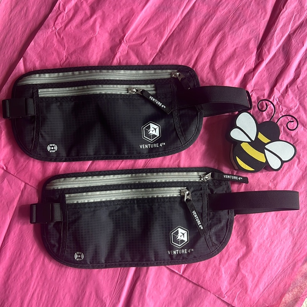 2-Venture 4th Traveling Money Belt RFID Blocking
